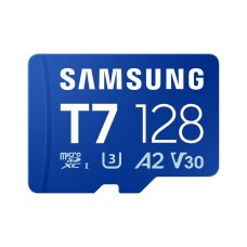 Samsung 128GB microSDXC T7 Class10 U3 V30 A2 adapter nélkül MB-MB128T/WW Samsung 128GB microSDXC T7 Class10 U3 V30 A2 adapter nélkül MB-MB128T/WW