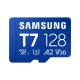 Samsung 128GB microSDXC T7 Class10 U3 V30 A2 adapter nélkül MB-MB128T/WW Samsung 128GB microSDXC T7 Class10 U3 V30 A2 adapter nélkül MB-MB128T/WW