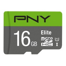 PNY 16GB microSDXC Elite Class 10 UHS-I + adapterrel P-SDU16GU185GW-GE PNY 16GB microSDXC Elite Class 10 UHS-I + adapterrel P-SDU16GU185GW-GE