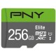 PNY 256GB microSDXC Elite Class 10 UHS-I V10 A1 + adapterrel P-SDU256V11100EL-GE PNY 256GB microSDXC Elite Class 10 UHS-I V10 A1 + adapterrel P-SDU256V11100EL-GE