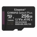 Kingston 256GB microSDXC Canvas Select Plus Gen3 Class 10 UHS-1 A1 V10 adapter nélkül SDCS3/256GBSP Kingston 256GB microSDXC Canvas Select Plus Gen3 Class 10 UHS-1 A1 V10 adapter nélkül SDCS3/256GBSP