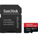 SANDISK 214503, MICROSDHC EXTREME PRO KÁRTYA 64GB, 200MB/s C10, V30, UHS-I, U3, A2 00214503 SANDISK 214503, MICROSDHC EXTREME PRO KÁRTYA 64GB, 200MB/s C10, V30, UHS-I, U3, A2 00214503