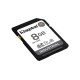 KINGSTON Memóriakártya SDHC 8GB Industrial C10 UHS-I U3 V30 A1 pSLC SDIT/8GB