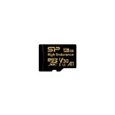SILICON POWER Memóriakártya MicroSDXC 128GB CL10 UHS-I U3 V30 A1, Golden Series High Endurance SP128GBSTXDV3V1HSP
