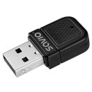 Savio BT-070 Wi-Fi 6 & Bluetooth adapter Black BT-070