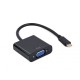 USB-C-->VGA (USB 3.0) átalakító Gembird A-CM-VGAF-01 A-CM-VGAF-01 USB-C-->VGA (USB 3.0) átalakító Gembird A-CM-VGAF-01 A-CM-VGAF-01