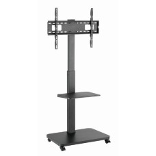 Gembird TVS-75S-02 TV floor stand with caster wheels 37"-75" Black TVS-75S-02 Gembird TVS-75S-02 TV floor stand with caster wheels 37"-75" Black TVS-75S-02