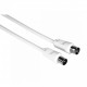 Hama Eco antennakábel 75db 5m White 00205030