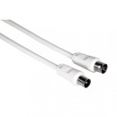 Hama Eco antennakábel 75db 1,5m White 00205028 Hama Eco antennakábel 75db 1,5m White 00205028