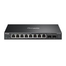 TP-LINK Switch 8x2.5Gbps + 2x10Gbps SFP+ Fémházas Easy Smart (Omada), ES210X-M2 ES210X-M2 TP-LINK Switch 8x2.5Gbps + 2x10Gbps SFP+ Fémházas Easy Smart (Omada), ES210X-M2 ES210X-M2