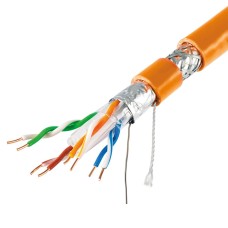 Delight CAT6A S-FTP Installation Cable 500m Orange 20049 Delight CAT6A S-FTP Installation Cable 500m Orange 20049