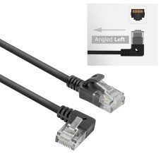 ACT CAT6A U-UTP Patch Cable 1m Black DC1901 ACT CAT6A U-UTP Patch Cable 1m Black DC1901