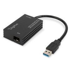 Digitus USB 3.0 Gigabit SFP network adapter Black DN-3026-1 Digitus USB 3.0 Gigabit SFP network adapter Black DN-3026-1