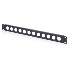 Digitus 1U rack panel for 12 x D-Type modules DN-97696
