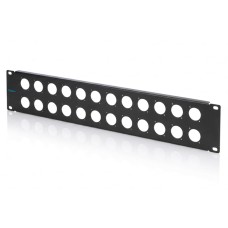 Digitus 2U rack panel for 24 x D-Type modules DN-97697