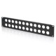 Digitus 2U rack panel for 24 x D-Type modules DN-97697 Digitus 2U rack panel for 24 x D-Type modules DN-97697