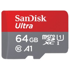 SanDisk Ultra 64GB microSD kártya; microSDXC; Class 10 UHS-I; SDSQUAB-064G-GN6IA SanDisk Ultra 64GB microSD kártya; microSDXC; Class 10 UHS-I; SDSQUAB-064G-GN6IA