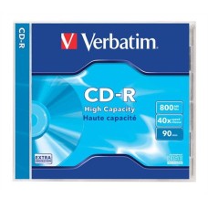 Verbatim CD-R 90 40x Norm&aacute;l tok 1db-os (1-es c&iacute;mke) 43428