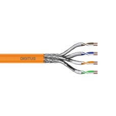 Digitus CAT7 S-FTP Installation Cable 500m Orange DK-1744-VH-D-5 Digitus CAT7 S-FTP Installation Cable 500m Orange DK-1744-VH-D-5