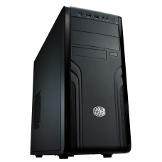 COOLERMASTER Force 500 Black Black.2x5.25".8x3.5".ATX.2xUsb.Audio.Táp nélkül.190x426x491.5 mm.1x2.5".1x COOLERMASTER Force 500 Black Black.2x5.25".8x3.5".ATX.2xUsb.Audio.Táp nélkül.190x426x491.5 mm.1x2.5".1x