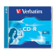 CD-R lemez, 700MB, 80min, 16x, normál tok, VERBATIM 