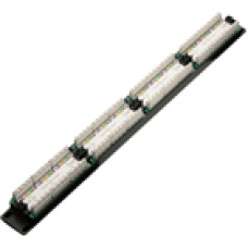 BRAND 24-es patch panel aljzattal CAT.5 5249 Patch panel, 24 db UTP aljzattal CAT.5., betűzős, 1U, fekete. BRAND 24-es patch panel aljzattal CAT.5 5249 Patch panel, 24 db UTP aljzattal CAT.5., betűzős, 1U, fekete.