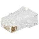 8P8C árnyékolatlan dugasz CAT.6 8P8C, Cat.6, RJ-45, krimpelhető moduláris dugó, flexibilis UTP kábelhez. 8P8C árnyékolatlan dugasz CAT.6 8P8C, Cat.6, RJ-45, krimpelhető moduláris dugó, flexibilis UTP kábelhez.