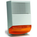 BSN-1 Kültéri hang-fényjelző szabotázsvédett fémházban, akkut igényel, 110dB. BSN-1 Kültéri hang-fényjelző szabotázsvédett fémházban, akkut igényel, 110dB.