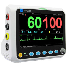CREATIVE PC-3000 Multifunkciós betegmonitor, nyomtató kimenet, szünetmentes, 7 col színes TFT kijelző. CREATIVE PC-3000 Multifunkciós betegmonitor, nyomtató kimenet, szünetmentes, 7 col színes TFT kijelző.