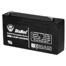 DIAMEC 6V 1,3Ah 6V, 1.3Ah, zselés, ólom akkumulátor, gondozásmentes, 96.5x23.5x56.5mm, 0.3kg. DIAMEC 6V 1,3Ah 6V, 1.3Ah, zselés, ólom akkumulátor, gondozásmentes, 96.5x23.5x56.5mm, 0.3kg.