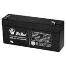 DIAMEC 6V 3,3Ah 6V, 3.3Ah, zselés, ólom akkumulátor, gondozásmentes, 134.5x35x66mm, 0.66kg.