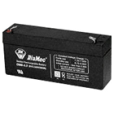 DIAMEC 6V 3,3Ah 6V, 3.3Ah, zsel&eacute;s, &oacute;lom akkumul&aacute;tor, gondoz&aacute;smentes, 134.5x35x66mm, 0.66kg.