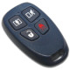 DSC WS-4939EU Vezeték nélküli kulcs, 4 nyomógomb, övcsipesz, fali tartó, 433MHz.