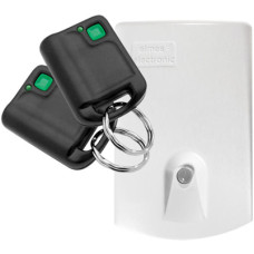 ELMES ELECTRONIC U1HS Elmes 1 csatorn&aacute;s ad&oacute;-vevő szett, 2 db ad&oacute;val, max.300m hat&oacute;t&aacute;v, 433.92MHz, 12VDC.