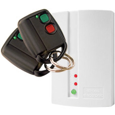 ELMES ELECTRONIC U2HS 2 csatornás vevő, 2 db távirányítóval, ugrókód, 300m, 433.92MHz, NO/NC, 12VDC. ELMES ELECTRONIC U2HS 2 csatornás vevő, 2 db távirányítóval, ugrókód, 300m, 433.92MHz, NO/NC, 12VDC.