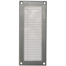 EVKT - plexi n&eacute;vt&aacute;bla kerettel 1 soros 1 soros n&eacute;vt&aacute;bla, f&eacute;mkerettel, plexi előlappal,  EVKT digit&aacute;lis kaputelefon k&ouml;zpontokhoz.