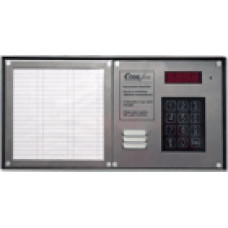 EVKT 100 k&ouml;zpont+proximity falon k&iacute;v., 3 oszl. H Digit&aacute;lis kaputelefon k&ouml;zpont,max.255 lak&aacute;s,v&iacute;zszintes,3 oszlopos fk.,k&aacute;rtyaolvas&oacute;.