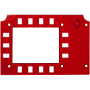 EVKT plexi bordó Infravörös fényszűrő lemez EVKT-100 központok optikai billentyűzetéhez.