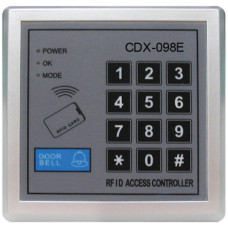 EXCELLTEL MK-098E &Ouml;n&aacute;ll&oacute; bel&eacute;ptető k&aacute;rtyaolvas&oacute; &eacute;s k&oacute;dz&aacute;r, 1000 felhaszn&aacute;l&oacute;, 1 k&oacute;d, EM 125kHz proximity.