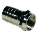 F csatlakozó krimpelhető RG-6-ra Professzionális F csatlakozó, RG-6 koax kábelhez, krimpelhető. F csatlakozó krimpelhető RG-6-ra Professzionális F csatlakozó, RG-6 koax kábelhez, krimpelhető.