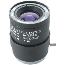 FEIHUA FH-03508M 3.5-8mm, 80°-36°, F/1.4, 1/3 col, kézi állítású írisz, CS, 33.5x48mm.