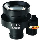 FEIHUA FH-0412BD 4mm, 62,24°, F/1.2, 1/3 col, DC vezérelt írisz, M12x0.5.