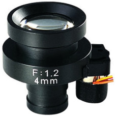 FEIHUA FH-0412BD 4mm, 62,24&deg;, F/1.2, 1/3 col, DC vez&eacute;relt &iacute;risz, M12x0.5.