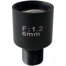 FEIHUA FH-0612BF 6mm, 44,30°, F/1.2, 1/3 col, fix írisz, M12x0.5.