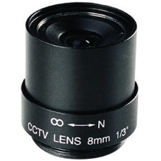 FEIHUA FH-0818F 8mm, 42&deg;, F/1.8, 1/3 col, fix &iacute;risz, CS.