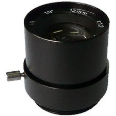 FEIHUA FH-1212F-MP 12mm, 22°, F/1.2, 1/3 col, fix írisz, CS, 1.3 Megapixel, IR szűrő.