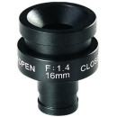 FEIHUA FH-1614BD 16mm, 22,12°, F/1.4, 1/3 col, DC vezérelt írisz, M12x0.5.