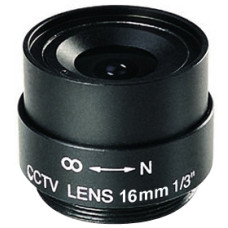 FEIHUA FH-1618F 16mm, 21&deg;, F/1.8, 1/3 col, fix &iacute;risz, CS.