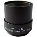 FEIHUA FH-2518F-MP 25mm, 9°, F/1.8, 1/3 col, fix írisz, CS, IR szűrő, 1.3 Megapixel. FEIHUA FH-2518F-MP 25mm, 9°, F/1.8, 1/3 col, fix írisz, CS, IR szűrő, 1.3 Megapixel.