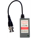 FEIHUA FT-912D Csavartérpáros passzív jelátalakító, 1 csatornás, video/táp 12VDC, sorkapocs.